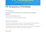 do financial analysis, budgeting, forecasting and reporting